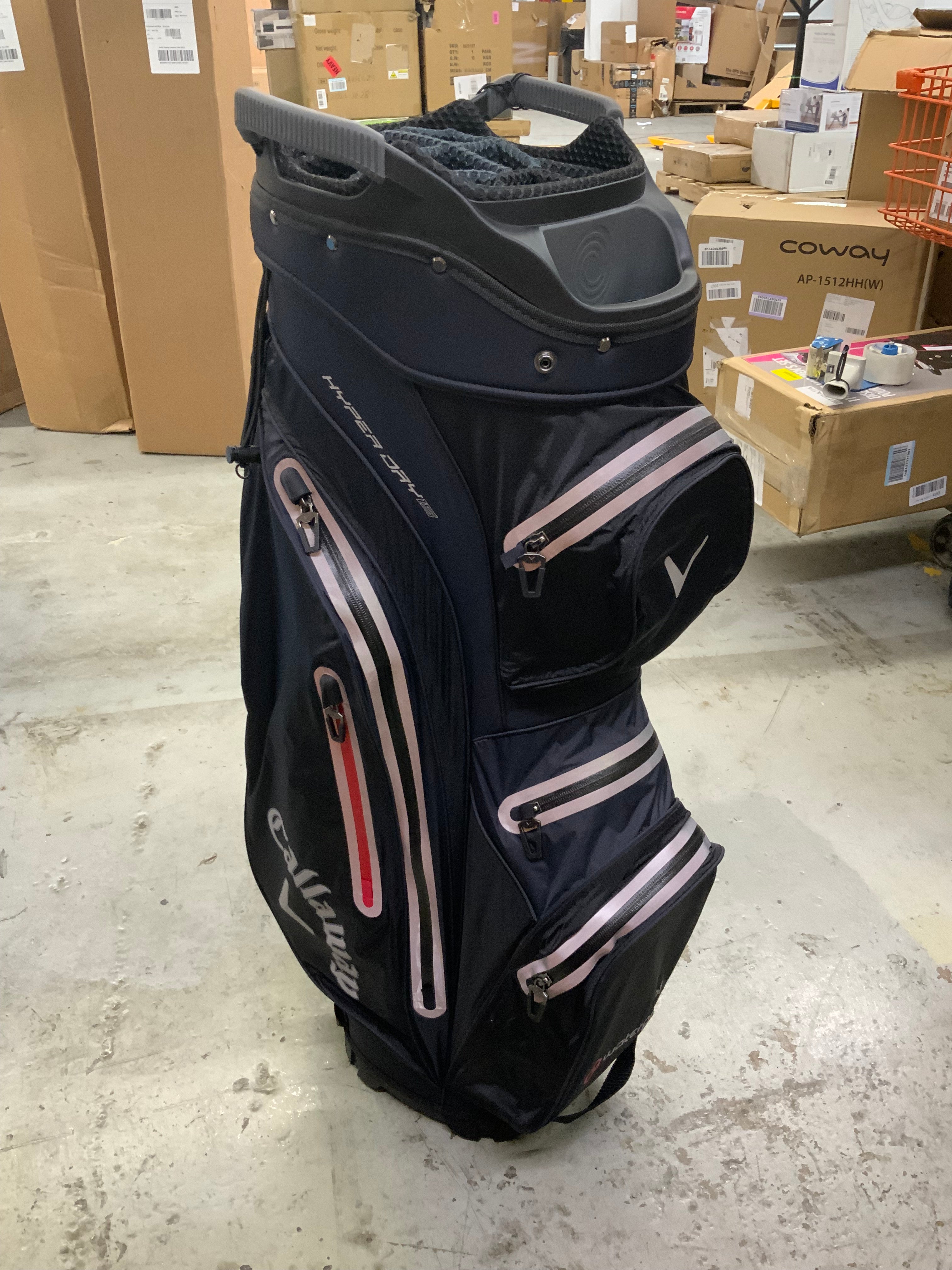 Callaway Hyper Dry 15 Cart Bag - Black (8073593487598)